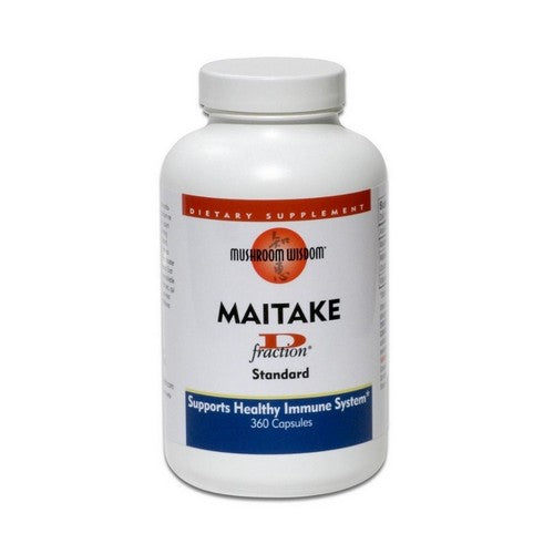 Maitake Mushroom Wisdom, Maitake D-Fraction Standard, 360 Caps