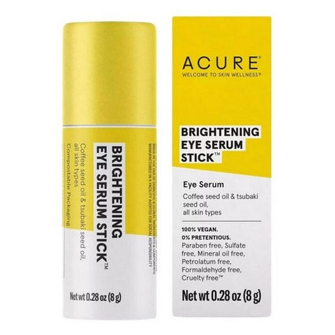 Acure, Brightening Eye Serum Stick, 0.28 Oz