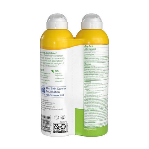 Alba Botanica, Sunscreen Spray Sensitive SPF 50, 10 Oz