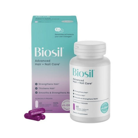 Biosil, Hair Skin Nails, 60 Capsules
