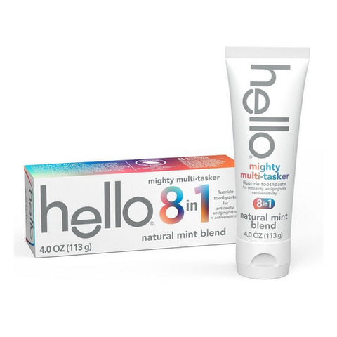Hello, Hello Mighty Multi Tasker Fluoride Toothpaste, 4 Oz