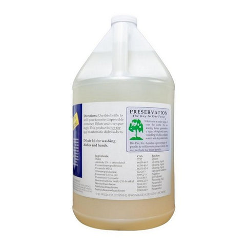 Bio-Pac, Concentrated Dishwashing Liquid, 1 Gallon