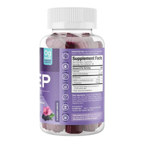 SUKU Vitamins, Restful Sleep Gummy, 50 Count