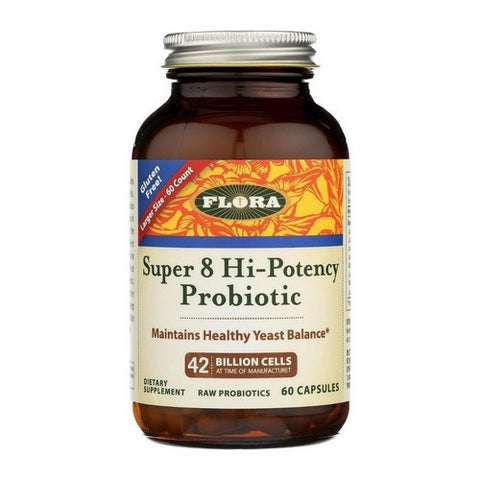 Flora, Udos Choice Super 8 Hi Potency Probiotic, 60 Capsules