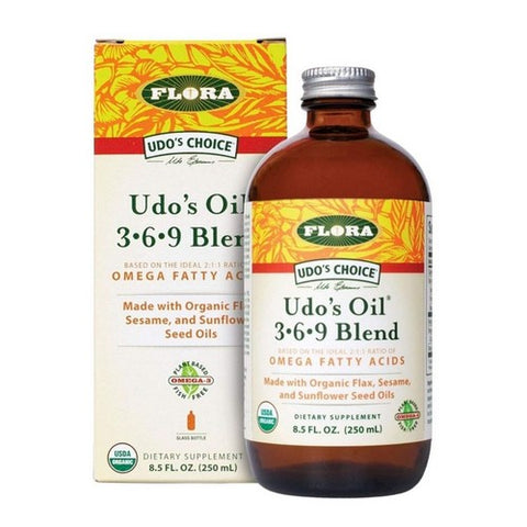 Flora, Udo'S Choice Organic Udo'S Oil 3Â·6Â·9 Blend, 8.5 Oz