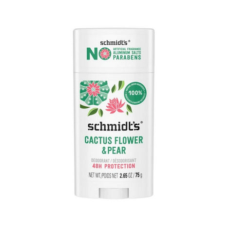 Schmidts, Cactus Flower And Pear Deodorant Sticks, 2.65 Oz