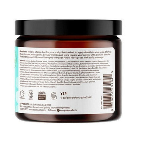 Everyone, Everyone Super Scalp Scrub Peppermint And Tea Tree, 8 Oz Everyone