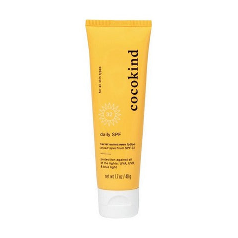 Cocokind, Cocokind Daily Facial Sunscreen Lotion SPF 32, 1.7 Oz