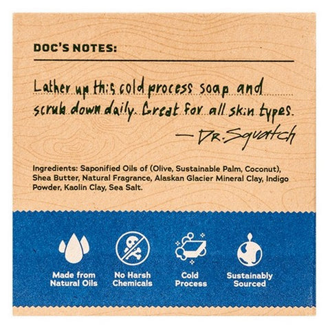 Dr. Squatch, Mens All Natural Bar Soap Fresh Falls, 5 Oz