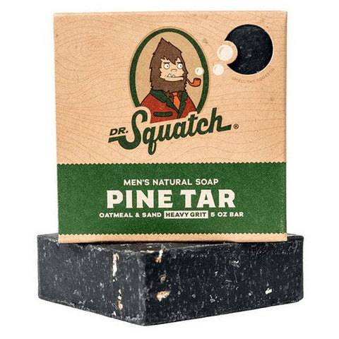 Dr. Squatch, Dr Squatch Mens All Natural Bar Soap Pine Tar, 5 Oz Dr. Squatch