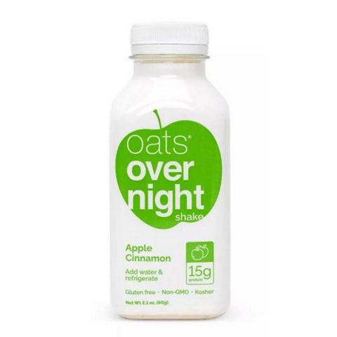 Oats Over Night, Shake Apple Cinnamon, 2.2 Oz (Case Of 5)