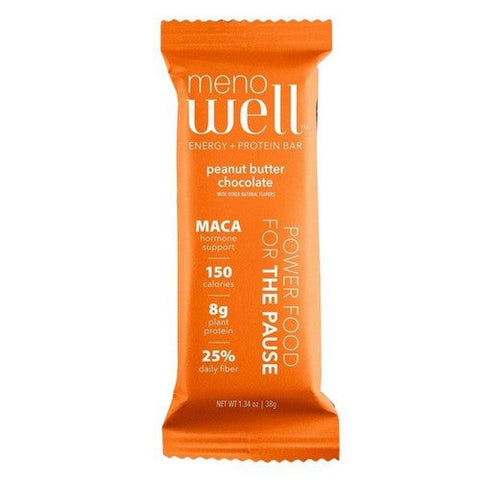 Menowell, Nutritional Bar Peanut Butter Chocolate, 1.34 Oz (Case Of 10) Menowell