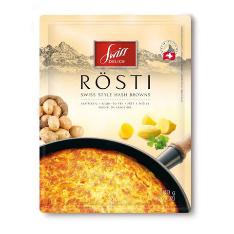 Rosti Swiss Style Hash Browns 17.6 Oz (Case Of 10) by Swiss Delice