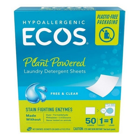 Ecosnext, Next Liquidless Laundry Detergent Free And Clear, 50 Count (Case Of 10)