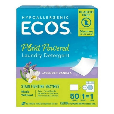 Ecosnext, Liquidless Laundry Detergent, 50 Count (Case Of 10)
