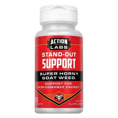 Action Labs, Super Horny Goat Weed, 60 Count Action Labs