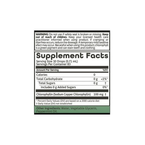 Dynamic Health Laboratories, Chlorophyll Unflavoured, 2 Oz