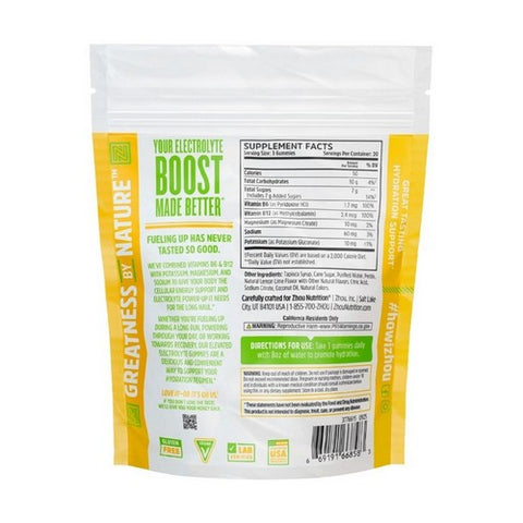 Zhou Nutrition, Hydro-Fuel Gummies, 60 Count