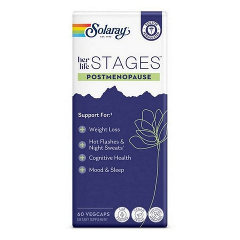 Solaray, Postmenopause, 60 Count