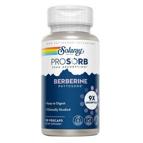 Solaray, Berberine Phytosome, 550 Mg, 30 Veg Caps Solaray