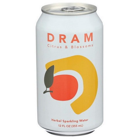 Dram, Sparkling Water Citrus, 12 Oz (Case of 24)
