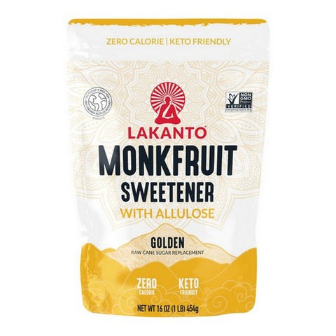 Lakanto, Monkfruit Sweetener With Allulose Golden, 16 Oz (Case of 8)