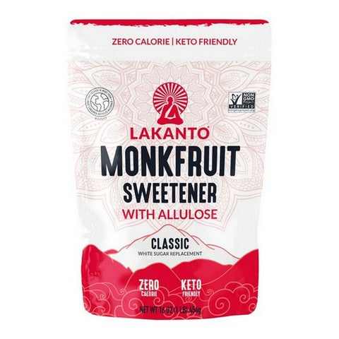 Lakanto, Lakanto Monkfruit Sweetener With Allulose Classic, 16 Oz (Case of 8)