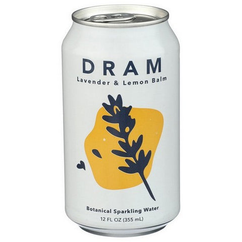 Dram, Sparkling Water Lavender And Lemon, 12 Oz (Case of 24)