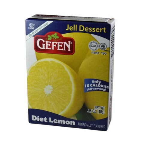 Gefen, Gefen Jello Diet Lemon, 0.35 Oz (Case of 24)