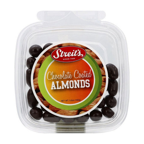 Streits, Streit's Chocolate Covered Almonds, 5.64 Oz (Case Of 12)