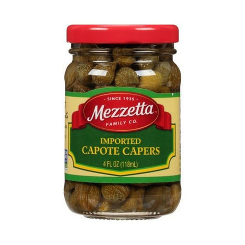 Imported Capote Caper 4 Oz (Case Of 12) by Mezzetta