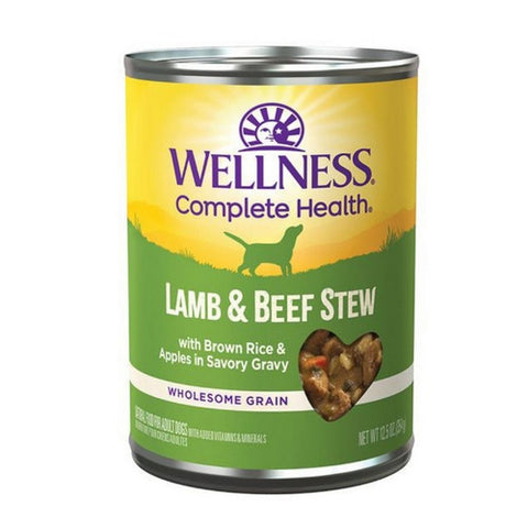 Wellness, Canned Stew Lamb And Beef Dog Food, 12.5 Oz (Case of 12)