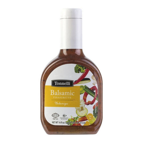 Tonnelli, Balsamic Vinaigrette Salad Dressing, 16 Oz (Case Of 12)