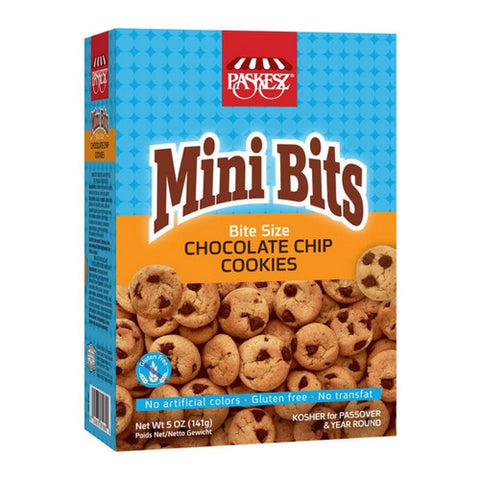 Chocolate Chips Mini Bites 5 Oz (Case Of 12) by Paskesz