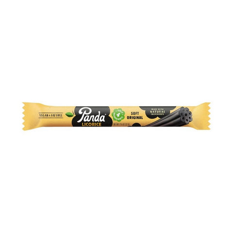 Panda, Soft Black Licorice Bar, 1.1 Oz (Case of 20)