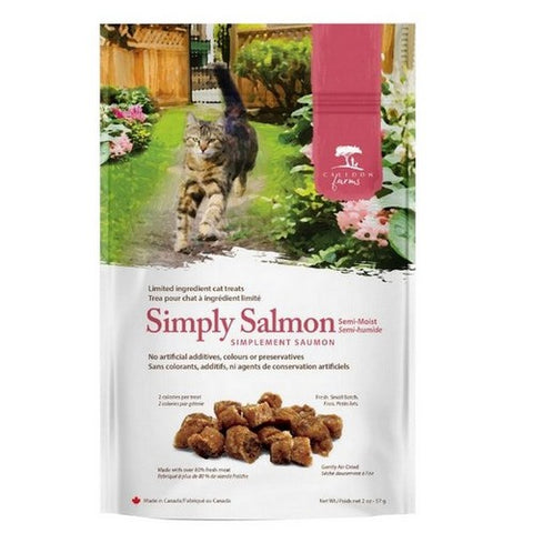 Caledon Farms, Caledon Farms Simply Salmon Cat Treats, 2 Oz (Case of 8)