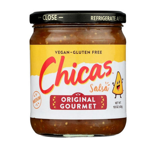 Chicas, Salsa Gourmet Original, 15.5 Oz (Case of 8)