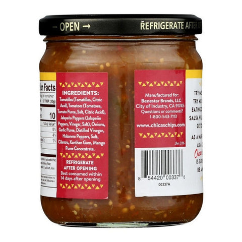 Chicas, Salsa Gourmet Original, 15.5 Oz (Case of 8)