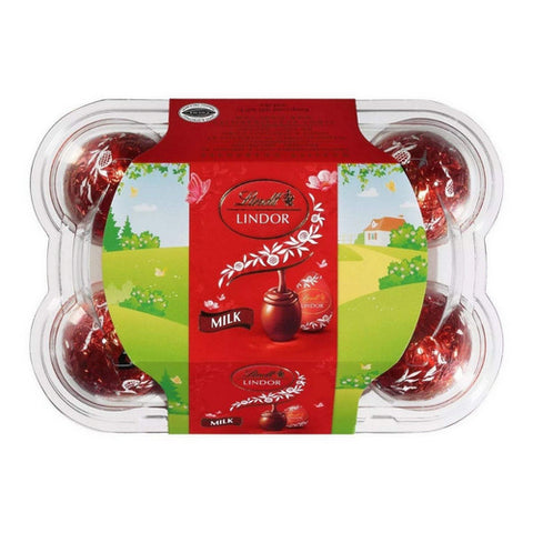Lindor Milk Chocolate Easter Egg Carton 5.9 Oz (Case Of 12) by Lindt