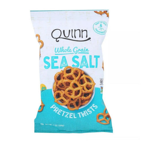 Pretzels Classic Sea Salt Twist 5.6 Oz (Case of 8) by Quinn