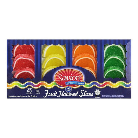 Savion, Fun Fruit Flavor Slices, 6 Oz (Case Of 12)