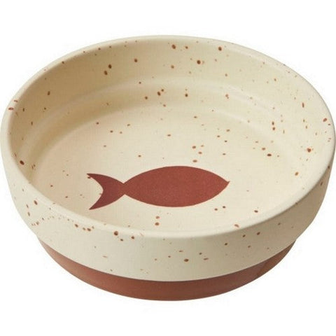 Sedona Cat Dish Chestnut Brown 1 Count / 5 Inches by Doc and Phoebes