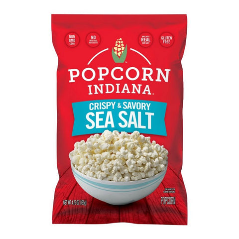 Popcorn Sea Salt 4.75 Oz (Case Of 12) by Popcorn Indiana