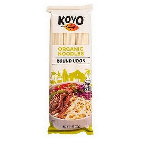 Koyo, Organic Round Udon Asian Pasta, 8 Oz (Case Of 12)