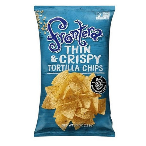 Frontera, Tortilla Chips Thin And Crispy, 10 Oz (Case Of 12)