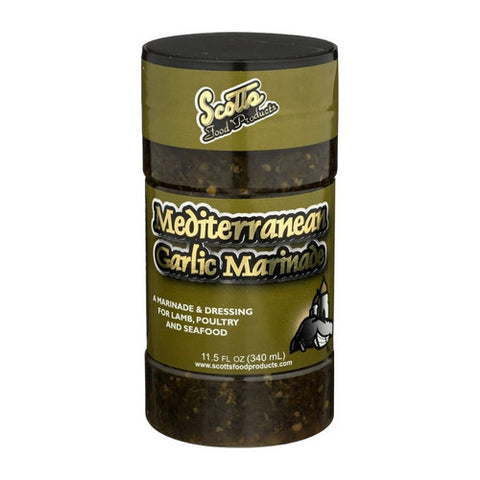 Marinade Mediterranean Garlic 11.5 Oz (Case Of 12) by Scotts