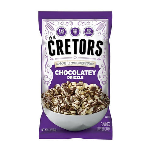 Dark Chocolatey Drizzle Popcorn 5.5 Oz (Case Of 12) by Cretors