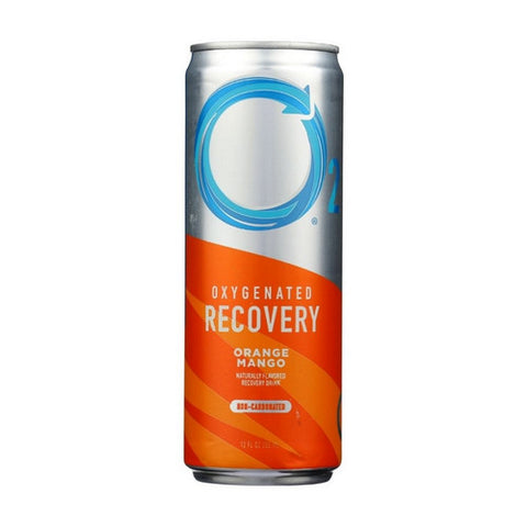 O2, O2 Sports Recovery Drink Orange Mango, 12 Oz (Case Of 12)