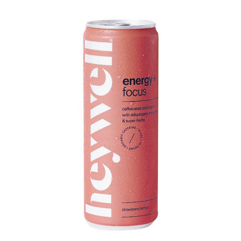 Sparkling Energy Focus Strawberry Lemon 12 Oz (Case Of 12) by Heywell