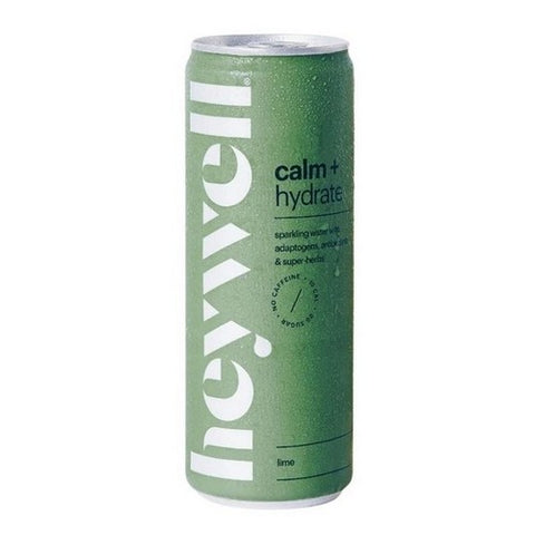 Heywell, Water Energy Sparkling Lime, 12 Oz (Case Of 12)